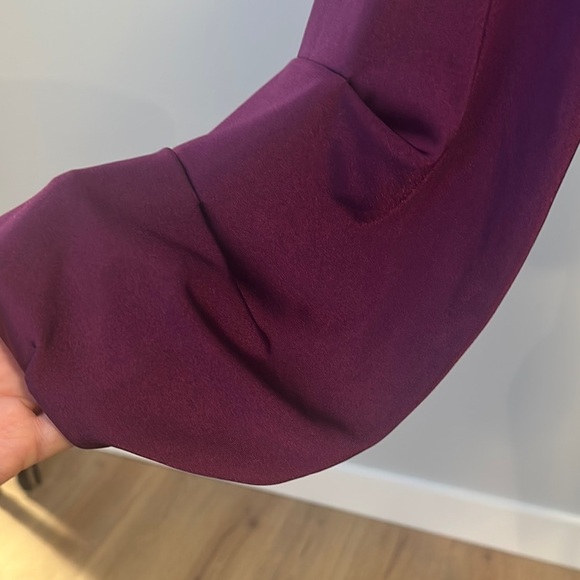 Elegant Plum Women's Top - Picture 2 of 4